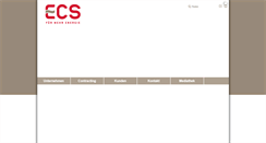 Desktop Screenshot of ecs-energie.de