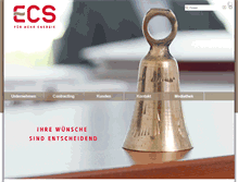 Tablet Screenshot of ecs-energie.de